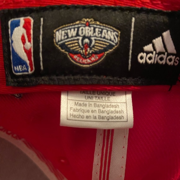 Red New Orleans adidas  Flatbill - Picture 3 of 6